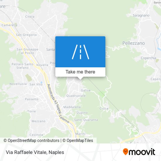 Via Raffaele Vitale map