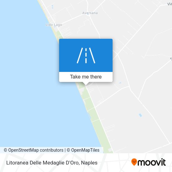Litoranea Delle Medaglie D'Oro map