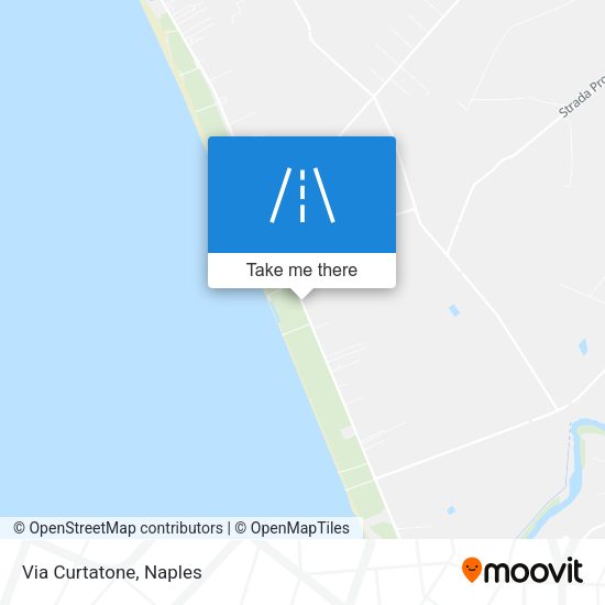 Via Curtatone map