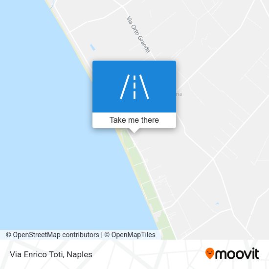 Via Enrico Toti map
