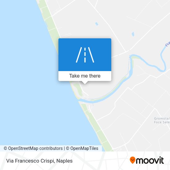 Via Francesco Crispi map