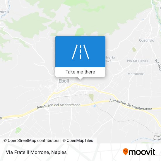 Via Fratelli Morrone map