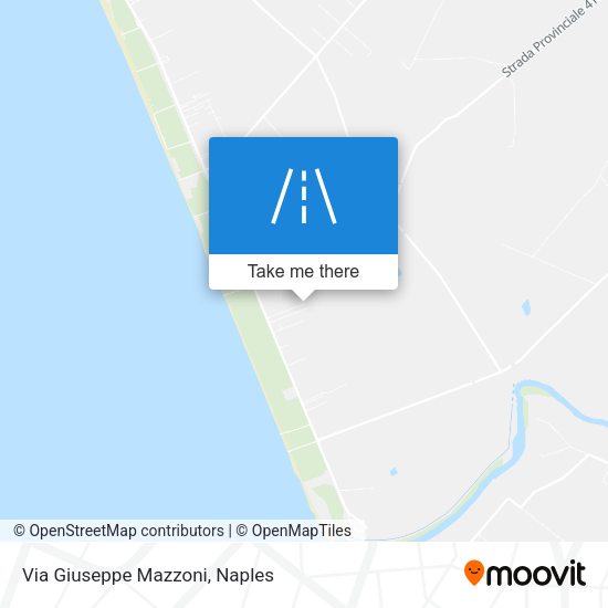 Via Giuseppe Mazzoni map