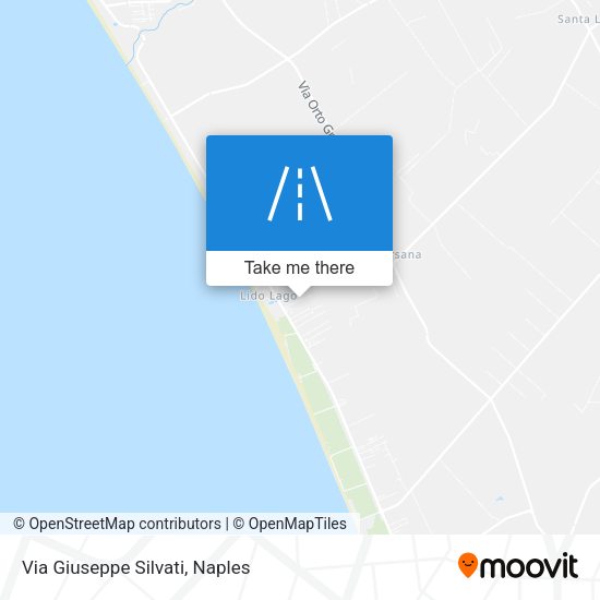 Via Giuseppe Silvati map