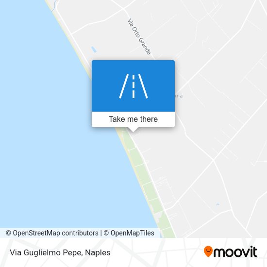 Via Guglielmo Pepe map