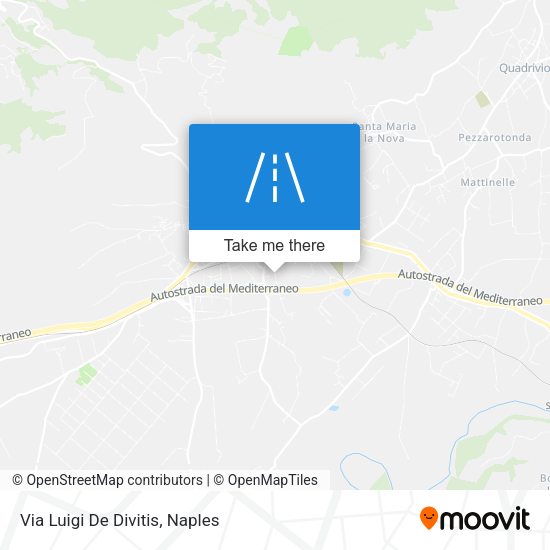 Via Luigi De Divitis map