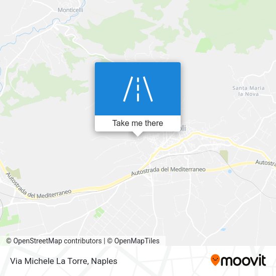 Via Michele La Torre map