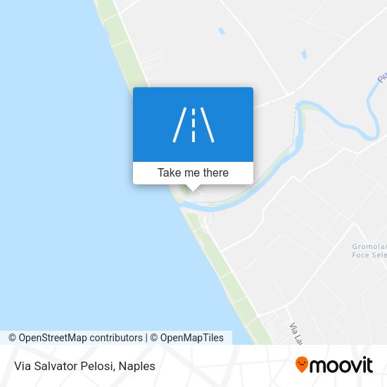 Via Salvator Pelosi map