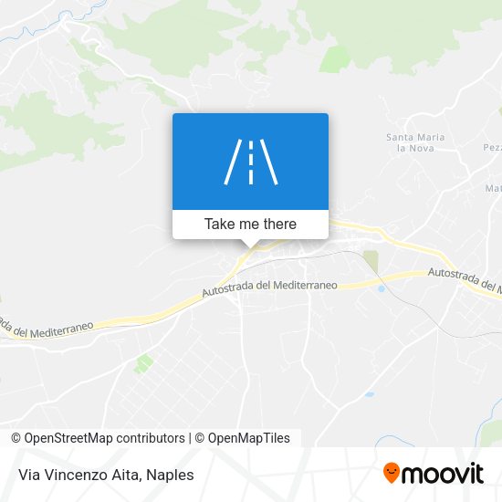 Via Vincenzo Aita map