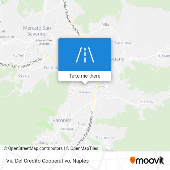 Via Del Credito Cooperativo map