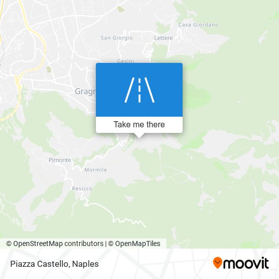 Piazza Castello map