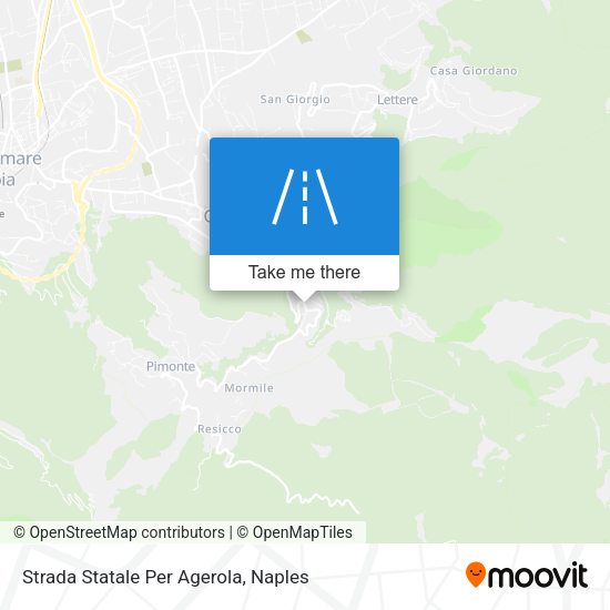 Strada Statale Per Agerola map