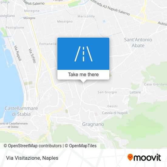 Via Visitazione map
