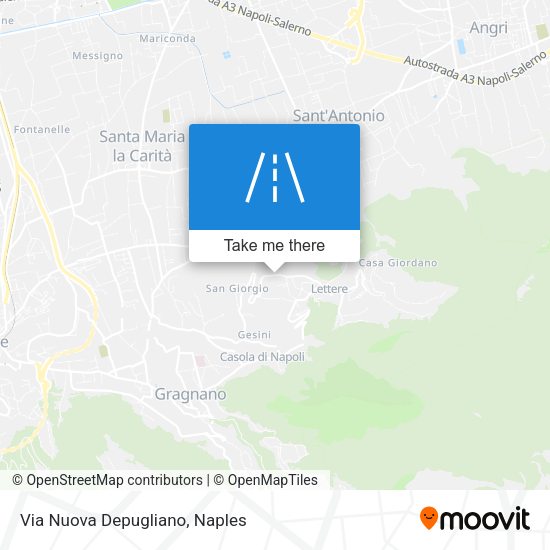 Via Nuova Depugliano map