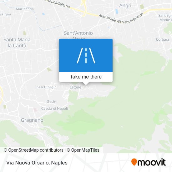 Via Nuova Orsano map