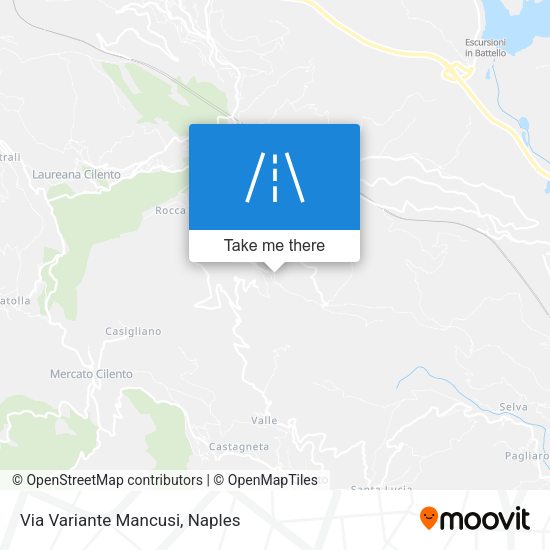 Via Variante Mancusi map