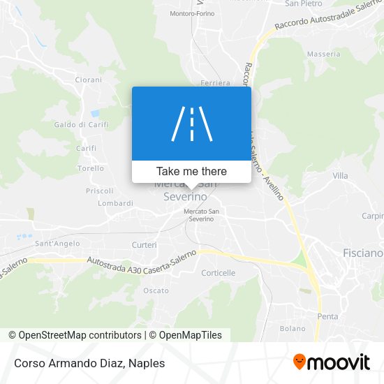 Corso Armando Diaz map