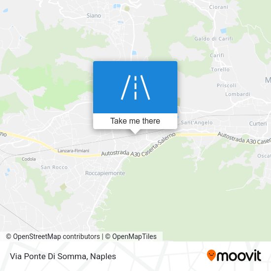 Via Ponte Di Somma map
