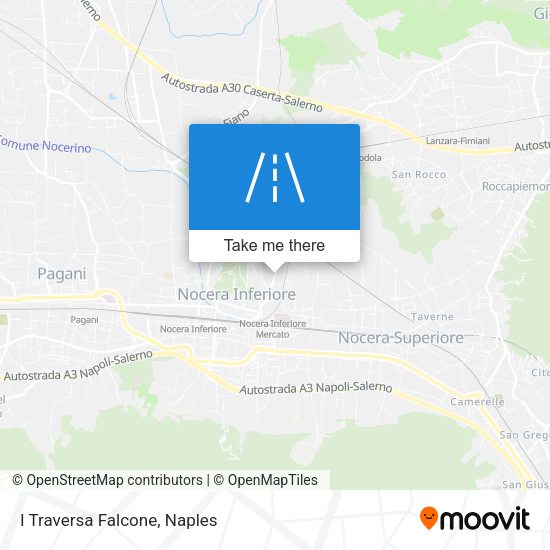 I Traversa Falcone map