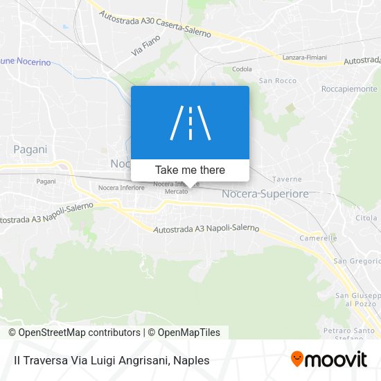 II Traversa Via Luigi Angrisani map