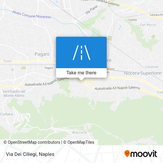 Via Dei Ciliegi map
