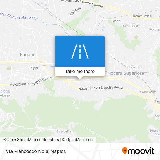 Via Francesco Nola map