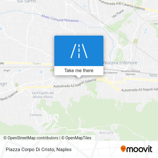 Piazza Corpo Di Cristo map