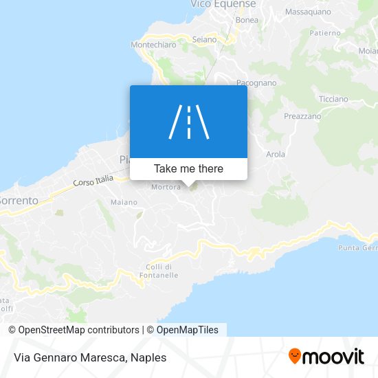 Via Gennaro Maresca map
