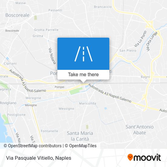 Via Pasquale Vitiello map