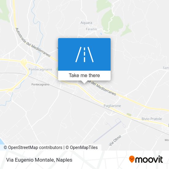 Via Eugenio Montale map