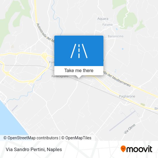 Via Sandro Pertini map