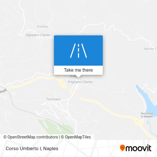 Corso Umberto I map