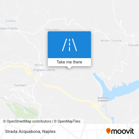 Strada Acquabona map