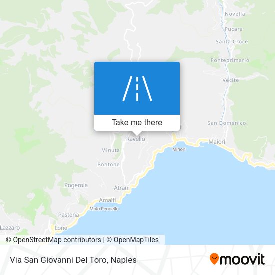 Via San Giovanni Del Toro map