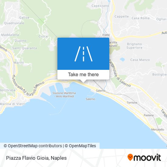 Piazza Flavio Gioia map