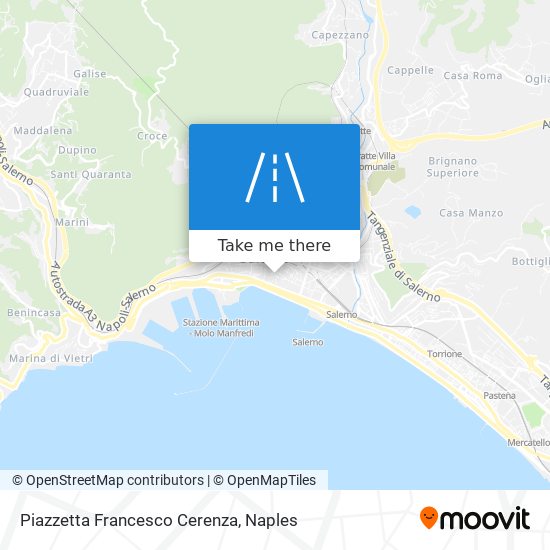 Piazzetta Francesco Cerenza map