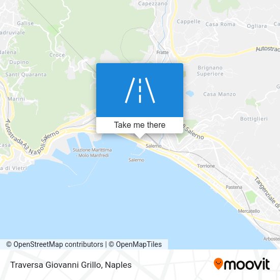 Traversa Giovanni Grillo map