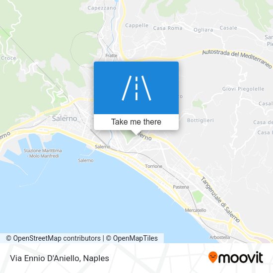Via Ennio D'Aniello map