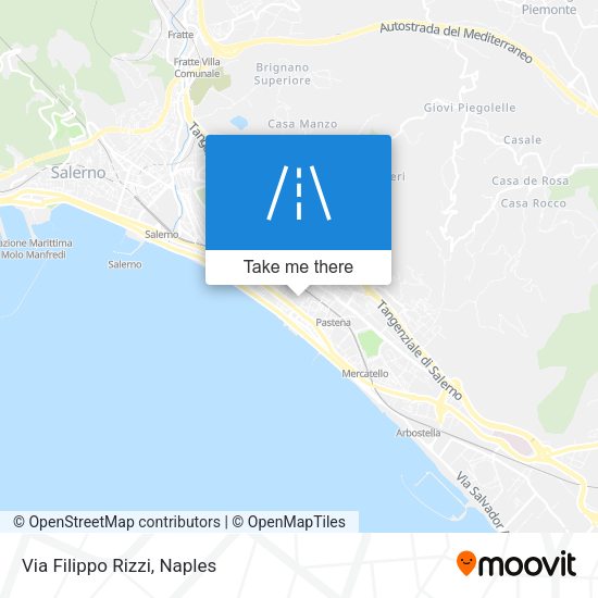 Via Filippo Rizzi map