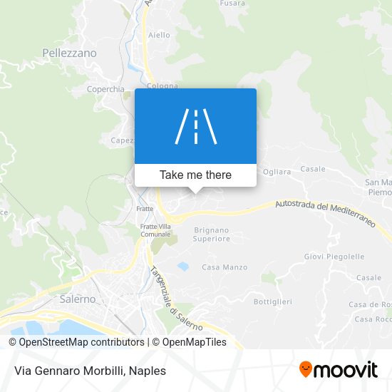 Via Gennaro Morbilli map