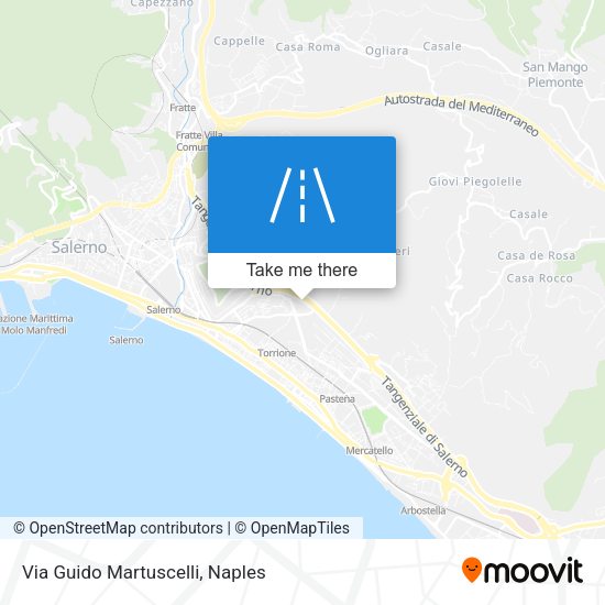 Via Guido Martuscelli map