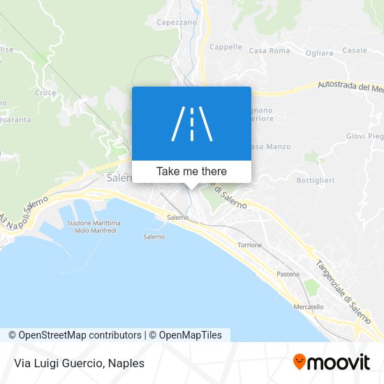 Via Luigi Guercio map