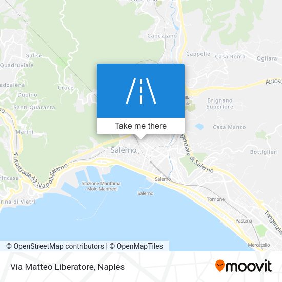 Via Matteo Liberatore map