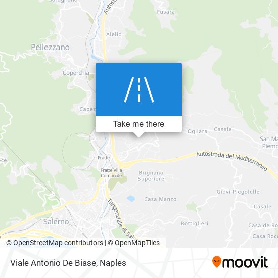 Viale Antonio De Biase map