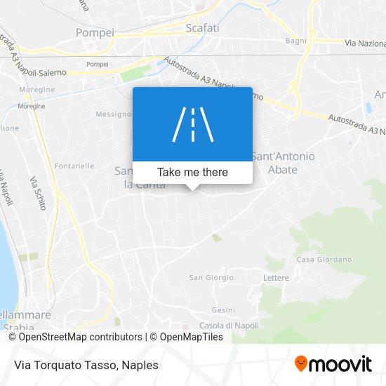 Via Torquato Tasso map