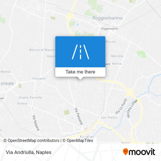Via Andriulla map