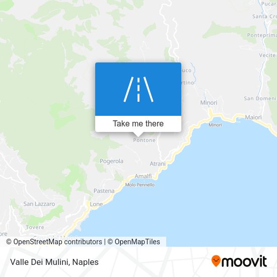 Valle Dei Mulini map