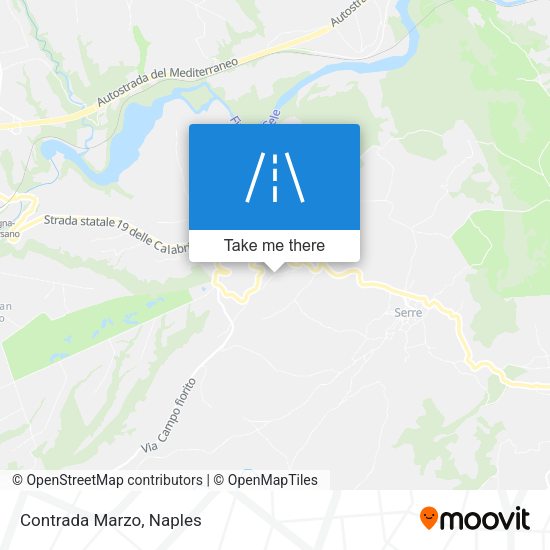 Contrada Marzo map