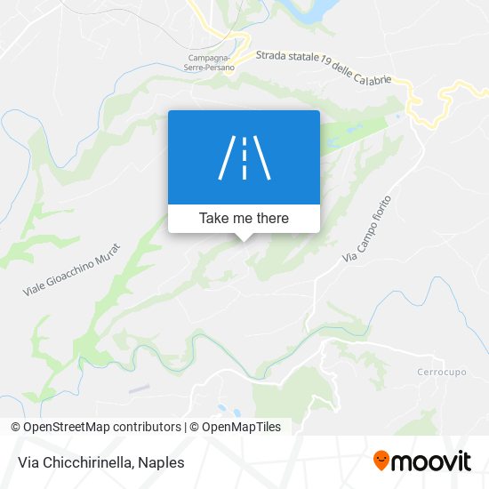 Via Chicchirinella map