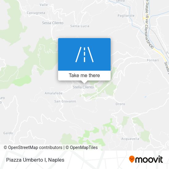 Piazza Umberto I map